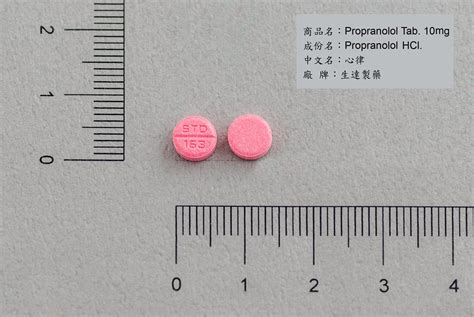 彌可保禁忌|Propranolol (10) 心律錠